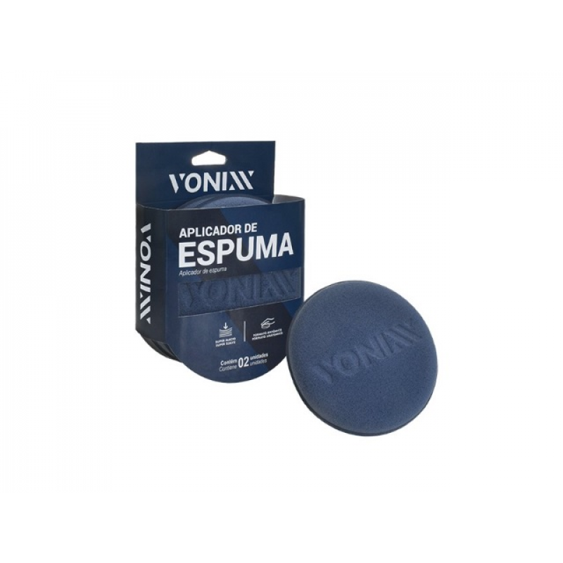 Espuma Aplicadora Azul - Pacote 2 PeÇas Vonixx