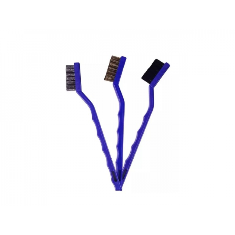 Kit De Escovas Para Detalhamento Automotivo Vonixx