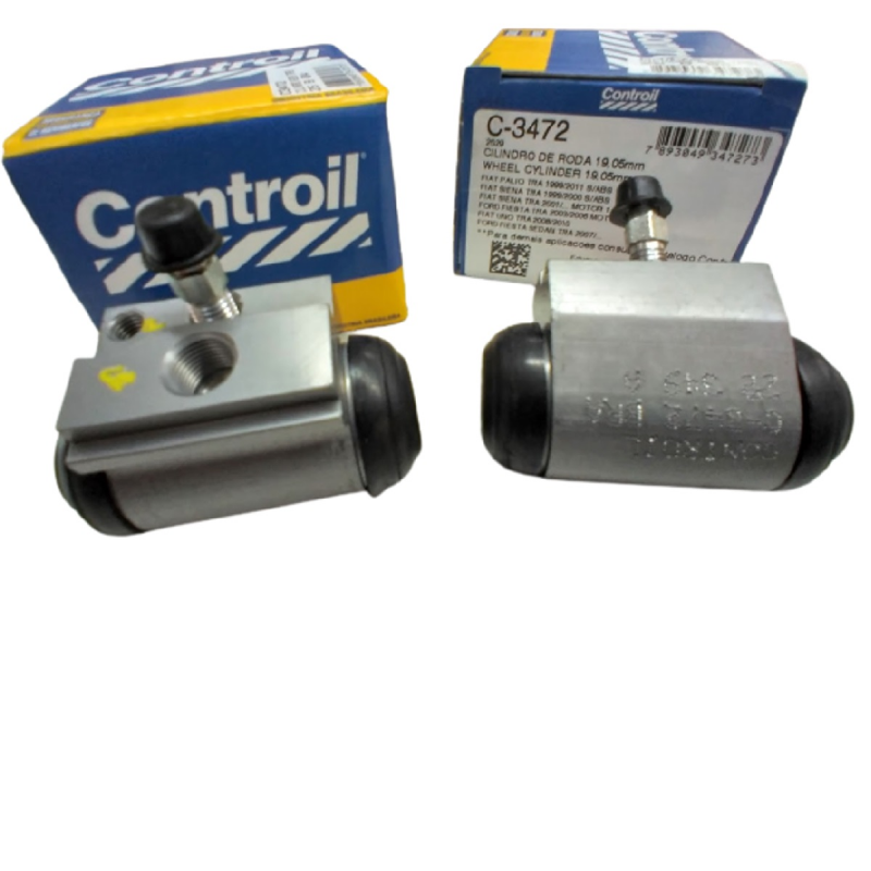 KIT CILINDRO RODA TRASEIRA FIAT PALIO SIENA UNO FORD FIESTA