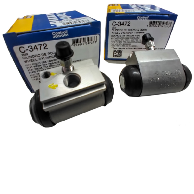 KIT CILINDRO RODA TRASEIRA FIAT PALIO SIENA UNO FORD FIESTA