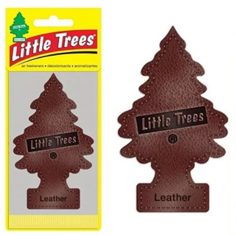 Aromatizador Pinheirinho Little Trees Leather Couro