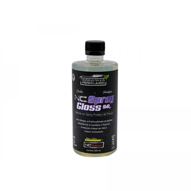 Nc Spray Gloss Protecao Pintura Base Sio2 Nobrecar 500ml
