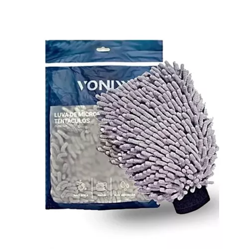 Luva De Microfibra Chenille Vonixx