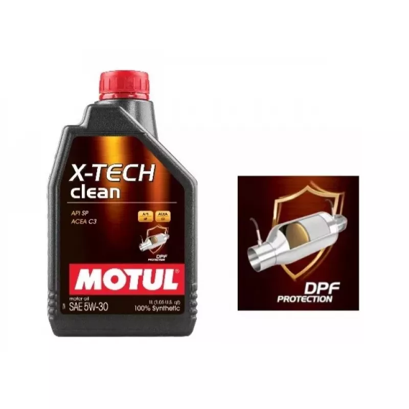 Oleo Motul X-tech Clean 5w30 Sintetico
