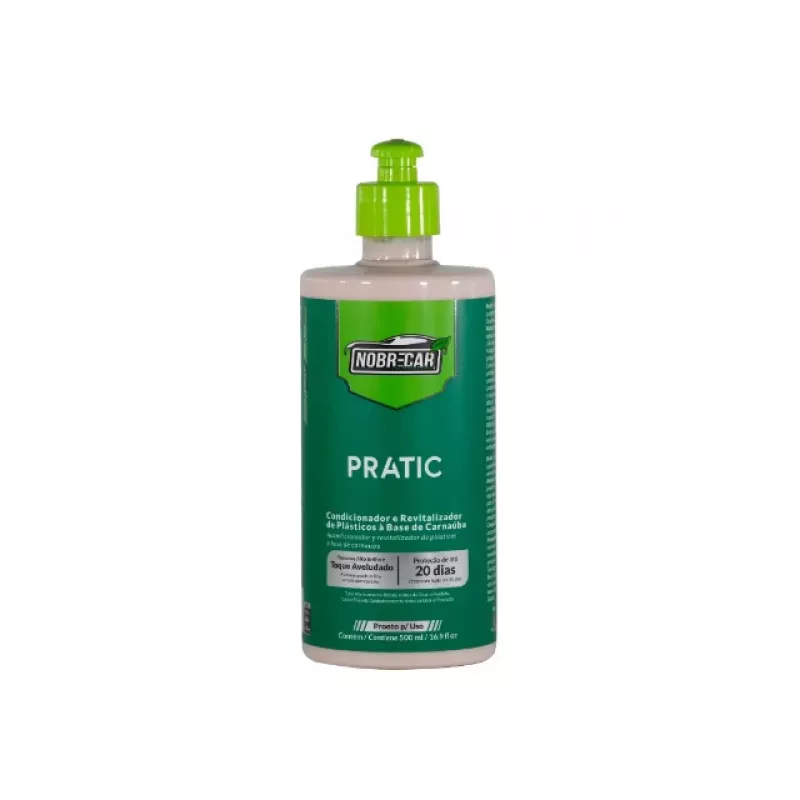 Pratic Condicionador Plasticos Nobrecar 500ml