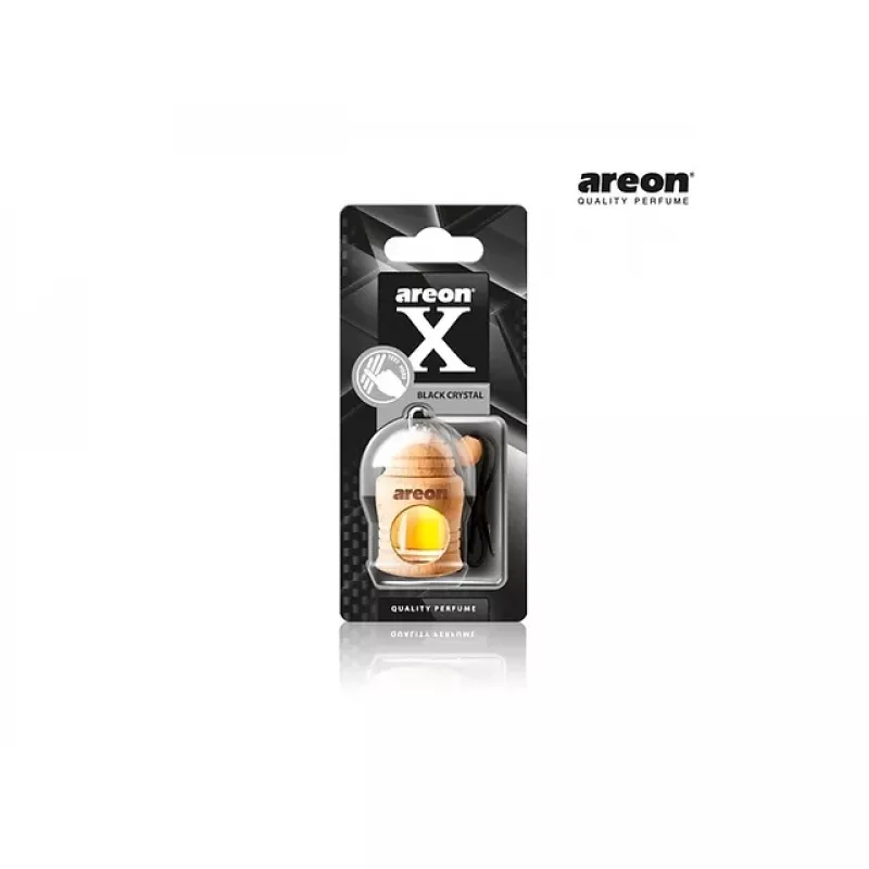 Aromatizador Fresco Areon X Version Black Crystal