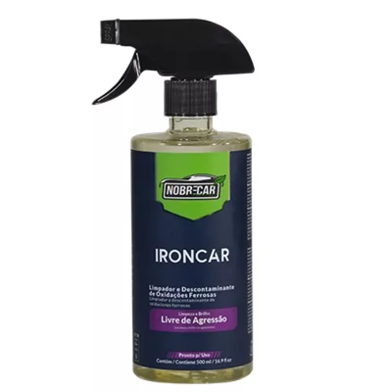 Iron Car Nobrecar - Limpador E Descontaminante De OxidaÇÕes Ferrosa Nobrecar 500ml