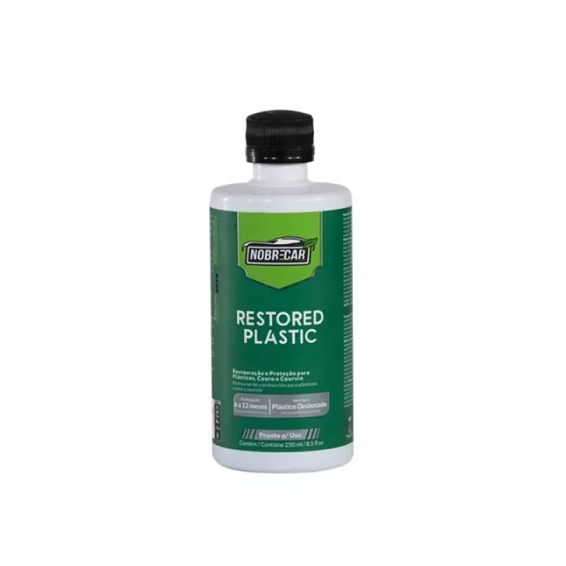 Restored Plastic Sio2 - Restaurador De PlÁsticos Nobrecar 250ml