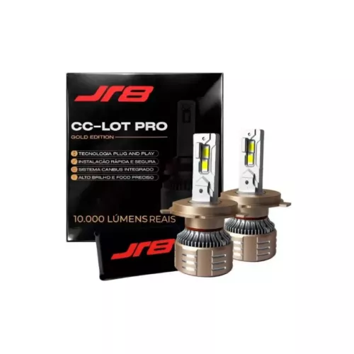 Kit Led Cclot Pro Gold Edition 9012/hir2 6000k 12/36v 10000l Lccgej9012w